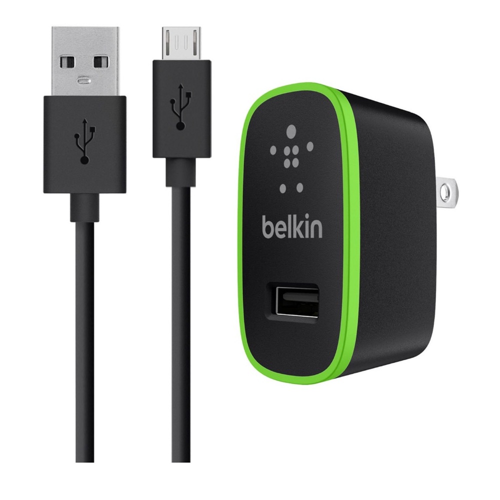 Belkin Universal Home Charger with Micro USB ChargeSync Cable (10 Watt/ 2.1 Amp)